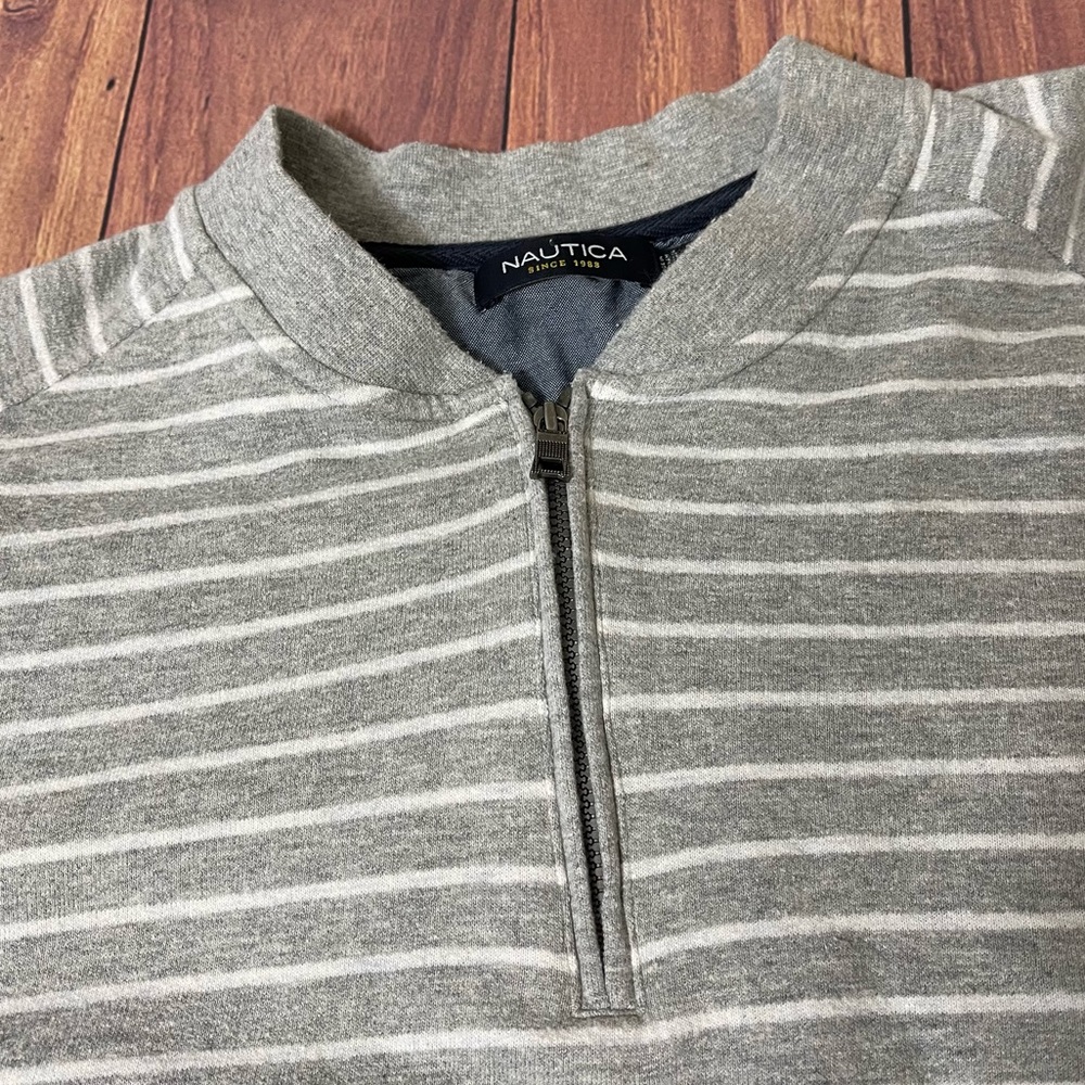 Men’s Nautica 3/4 Zip Long Sleeve Top - Picture 4 of 11